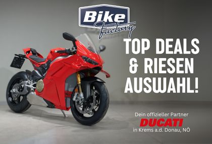 Top Auswahl und Beratung bei deinem Ducati Partner Bike Factory!