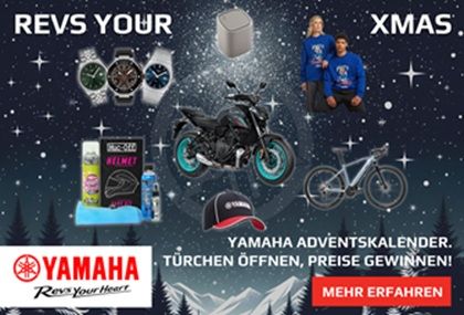 Yamaha Adventskalender. Mitmachen und gewinnen!