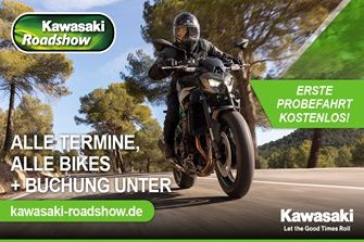 Kawasaki-Roadshow 2025: Jetzt auch in deiner Nähe!