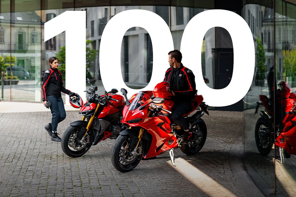 100 Jahre Ducati. 1,00% Finanzierung. Nur bis zum 04.07.