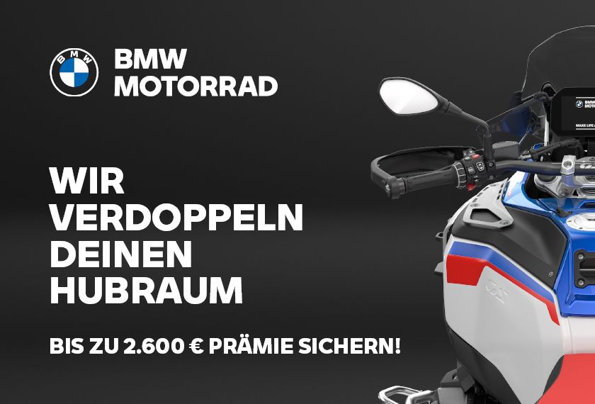Wir verdoppeln Deinen Hubraum.