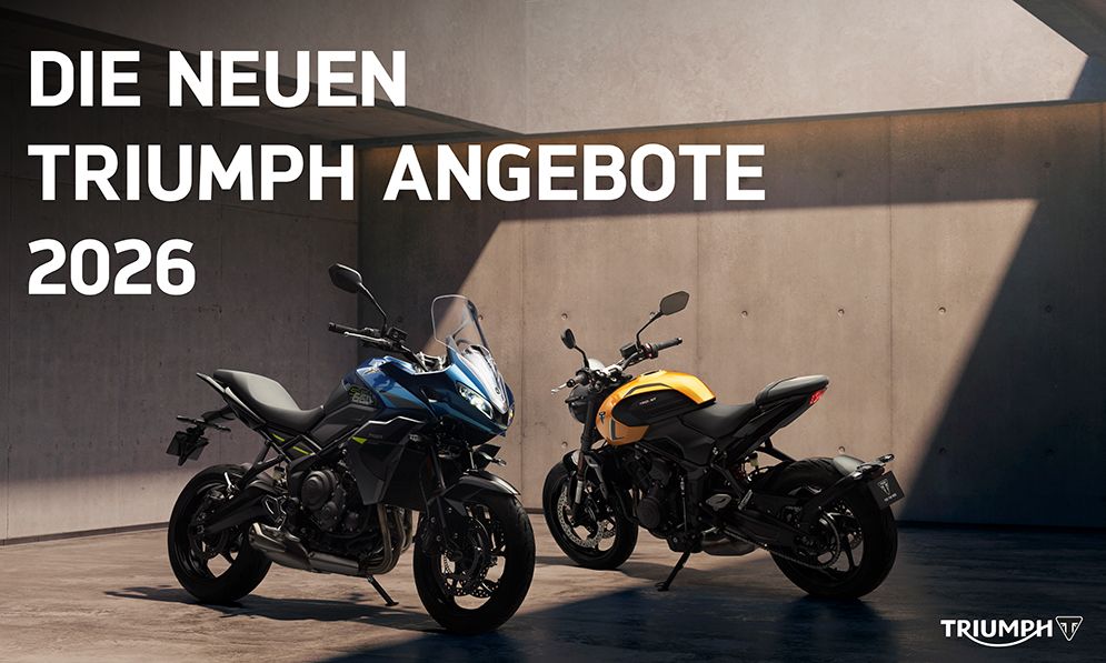 DIE NEUEN TRIUMPH ANGEBOTE 2026