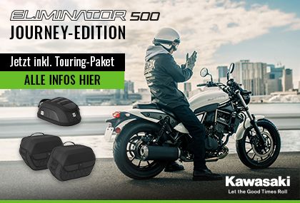 Mehr Möglichkeiten: Eliminator 500 Journey Edition
