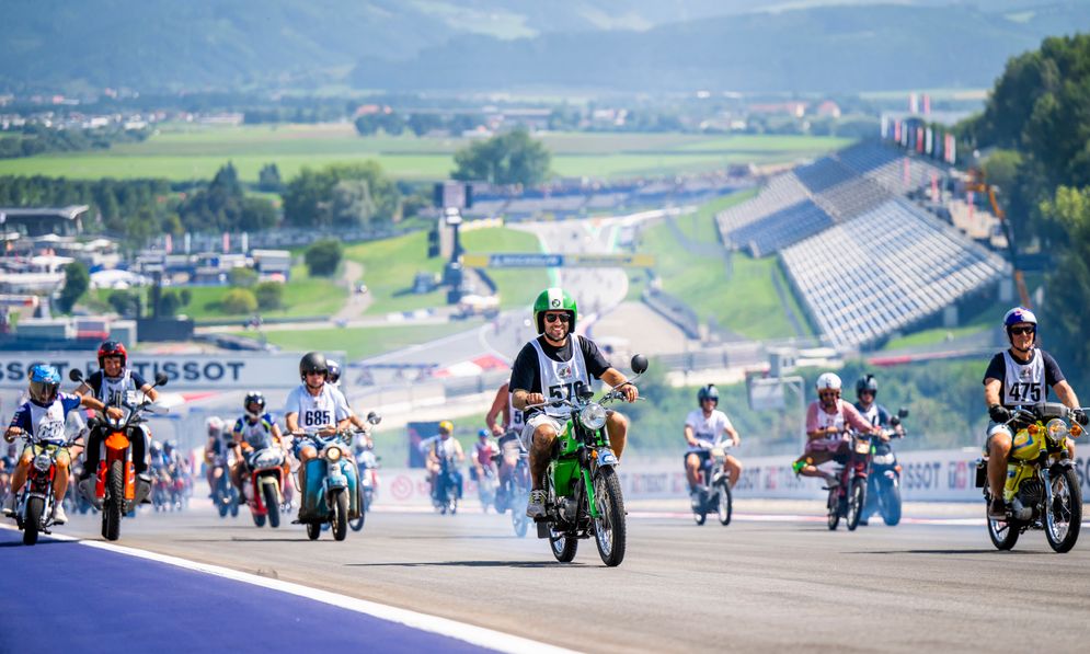 MopedGP: Mit dem eigenen Moped am Red Bull Ring