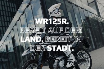 Deine Stadt. Deine Freiheit: Mit der Yamaha WR125R!