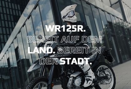 Deine Stadt. Deine Freiheit: Mit der Yamaha WR125R!