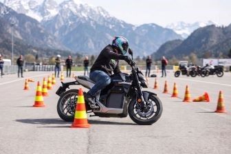 Nur gute Fahrer schaffen diesen Parcours