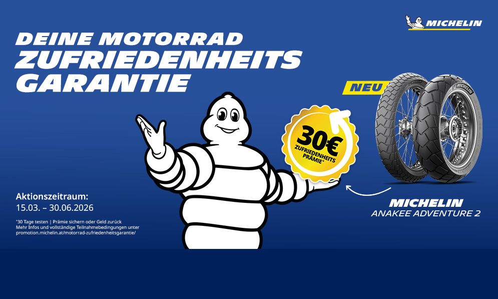 MICHELIN Zufriedenheitsgarantie: 30 Tage testen
