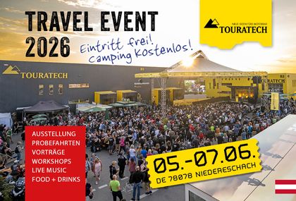 Touratech Travel Event 2026: Drei Tage Faszination Motorradreisen pur