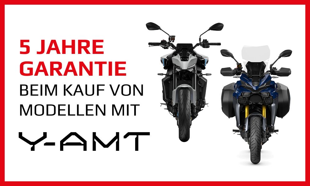 Jetzt 5 Jahre Garantie auf alle Y-AMT Modelle sichern!