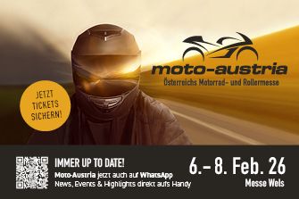 Erlebe die moto-austria 2026 live in Wels!