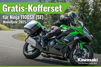 Mehr Fahrspaß & Platz für Abenteuer: Kawasaki Ninja 1100SX (SE)