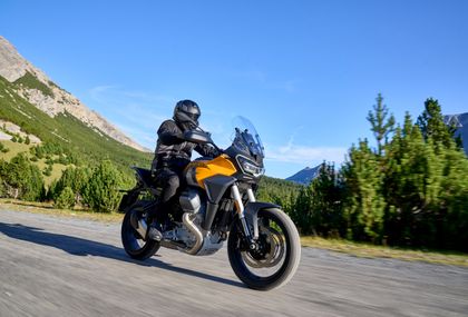 Die Moto Guzzi Reise-Enduro