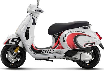 Aufkleberdekorset SIP für Vespa GTS/​ Super/​GTV 125/​310ccm