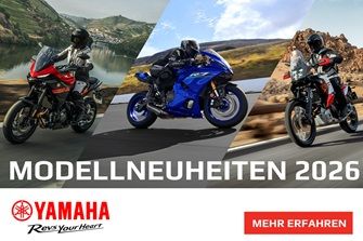 Yamaha Motorräder & Roller: Alle Neuheiten 2026