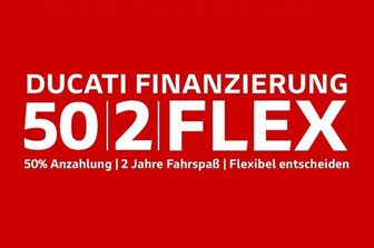 Ducati Scrambler: 50% jetzt – 0% Zinsen