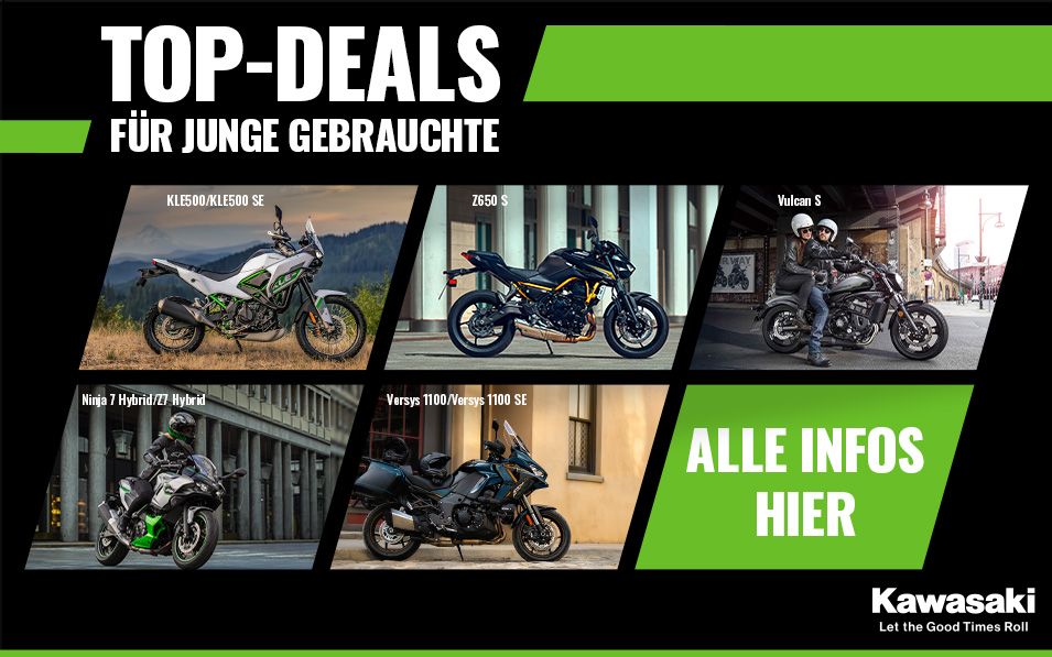 Kawasaki Top-Deals für junge Gebrauchte