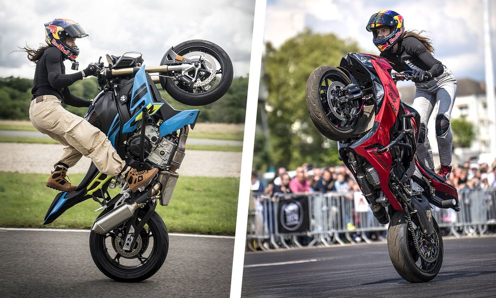 Stuntshow mit Sarah Lezito beim Newchurch Summit 2026